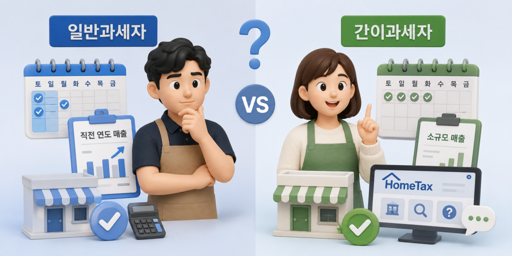 그럼 나는 일반과세자일까, 간이과세자일까?
