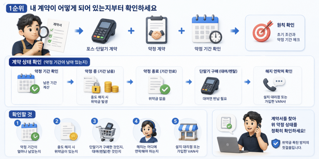 내 계약이 어떻게 되어 있는지부터 확인하세요