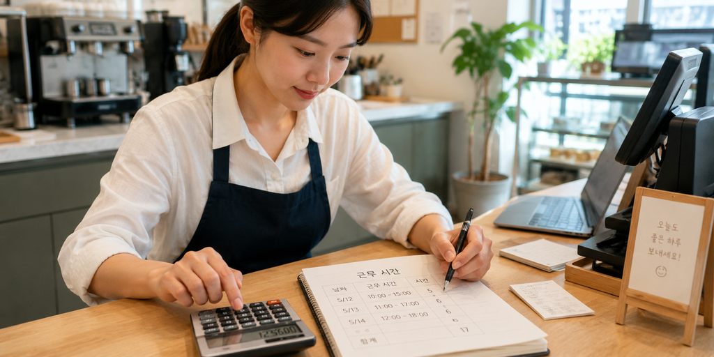 추석연휴 알바 시급 계산