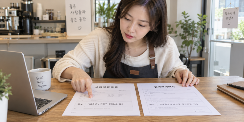 사업자등록 정정신고 사유별 처리 기간 확인