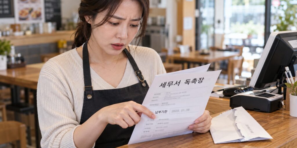 카드매출 압류 전 독촉장 기한 확인
