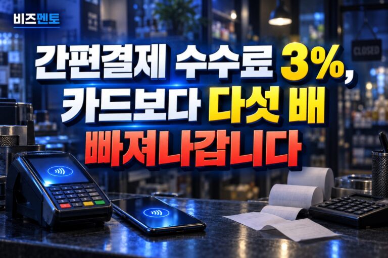 간편결제 수수료 3%, 카드보다 다섯 배 빠져나갑니다